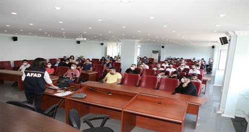 2021 Yılı Afet Farkındalık Eğitimi düzenlendi.
