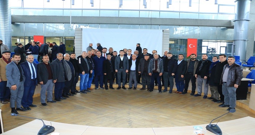 İlçemiz Kaymakamı Murat BEŞİKCİ Başkanlığında Muhtarlar, STK'lar ve Kurum Amirleri İle İştişare Toplantısı yapıldı.